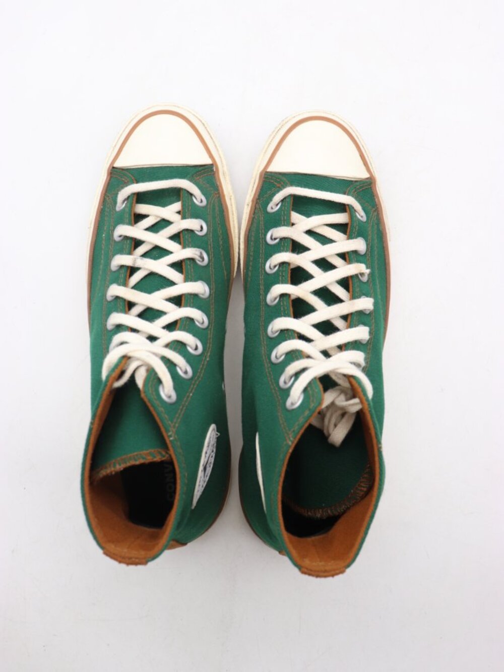 Converse All Star Chuck Taylor Mens 9.5 Womens 11.5 Hi High Top Forest Green - Picture 7 of 9